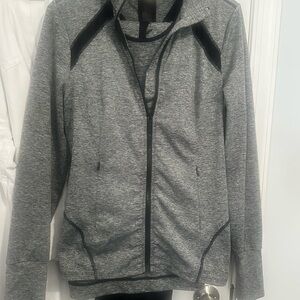 Michael Kors Gray Black 3 piece workout outfit S